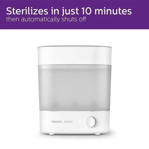 Baby Bottle Electric Steam Sterilizer & Storage (SCF 291/01)