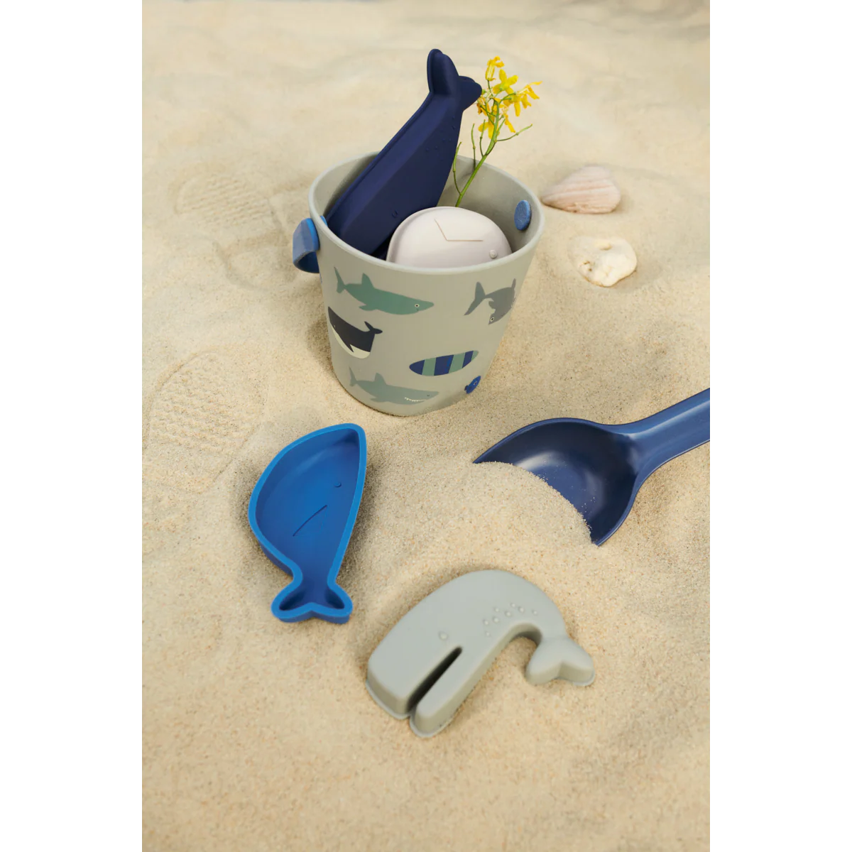 Gilma Beach Set - Shark / Dove Blue