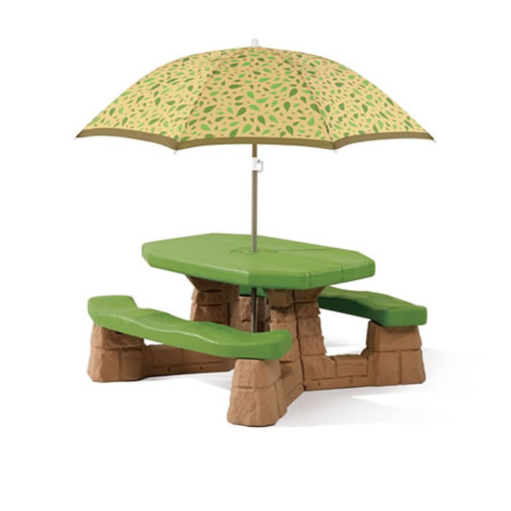 Step2 Naturally Playful Picnic Table With Umbrella