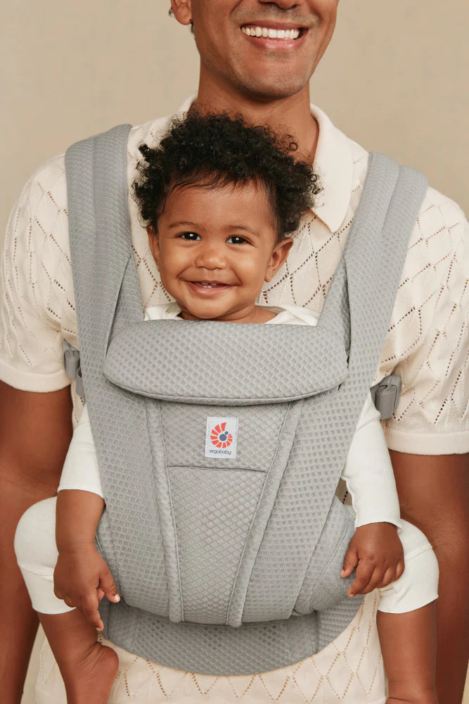 Ergobaby Omni Deluxe Mesh - Pearl Grey