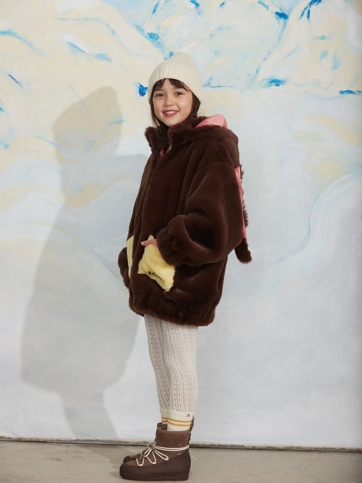 Rabbit Faux Fur Jacket