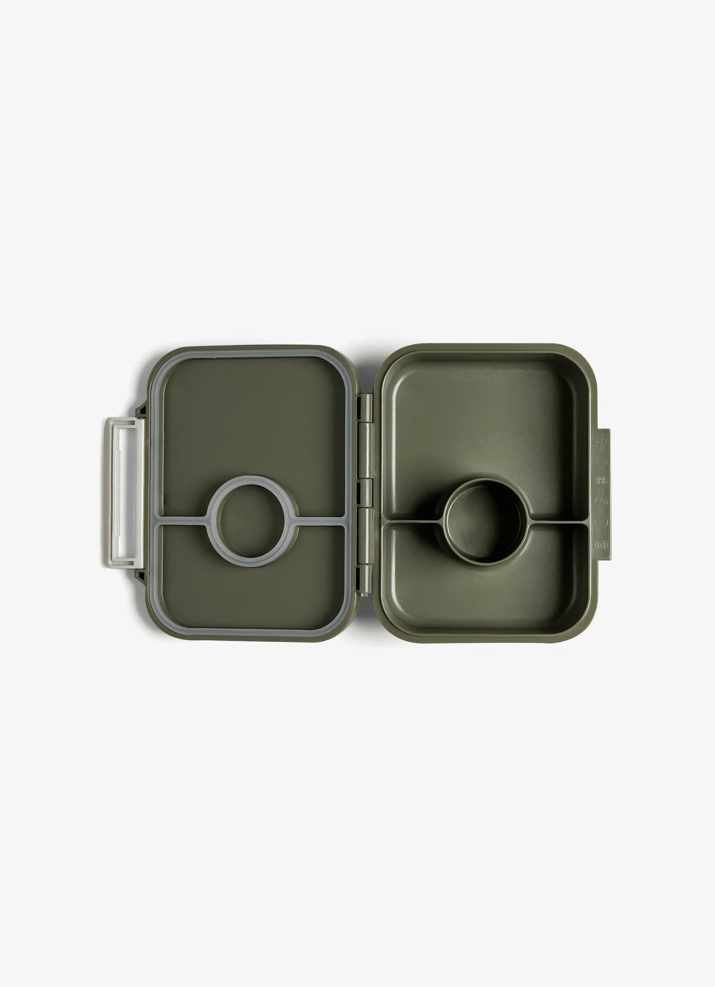 Tritan Snackbox - 3 Compartments - Green