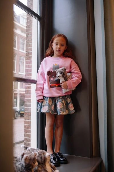 Fluffykins Denim Skirt