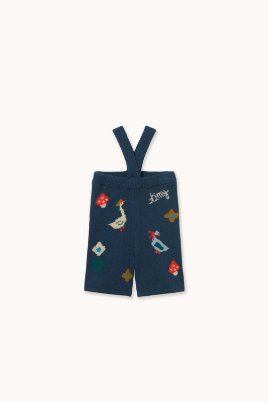 Winter Pond Wool Knit Baby Pants