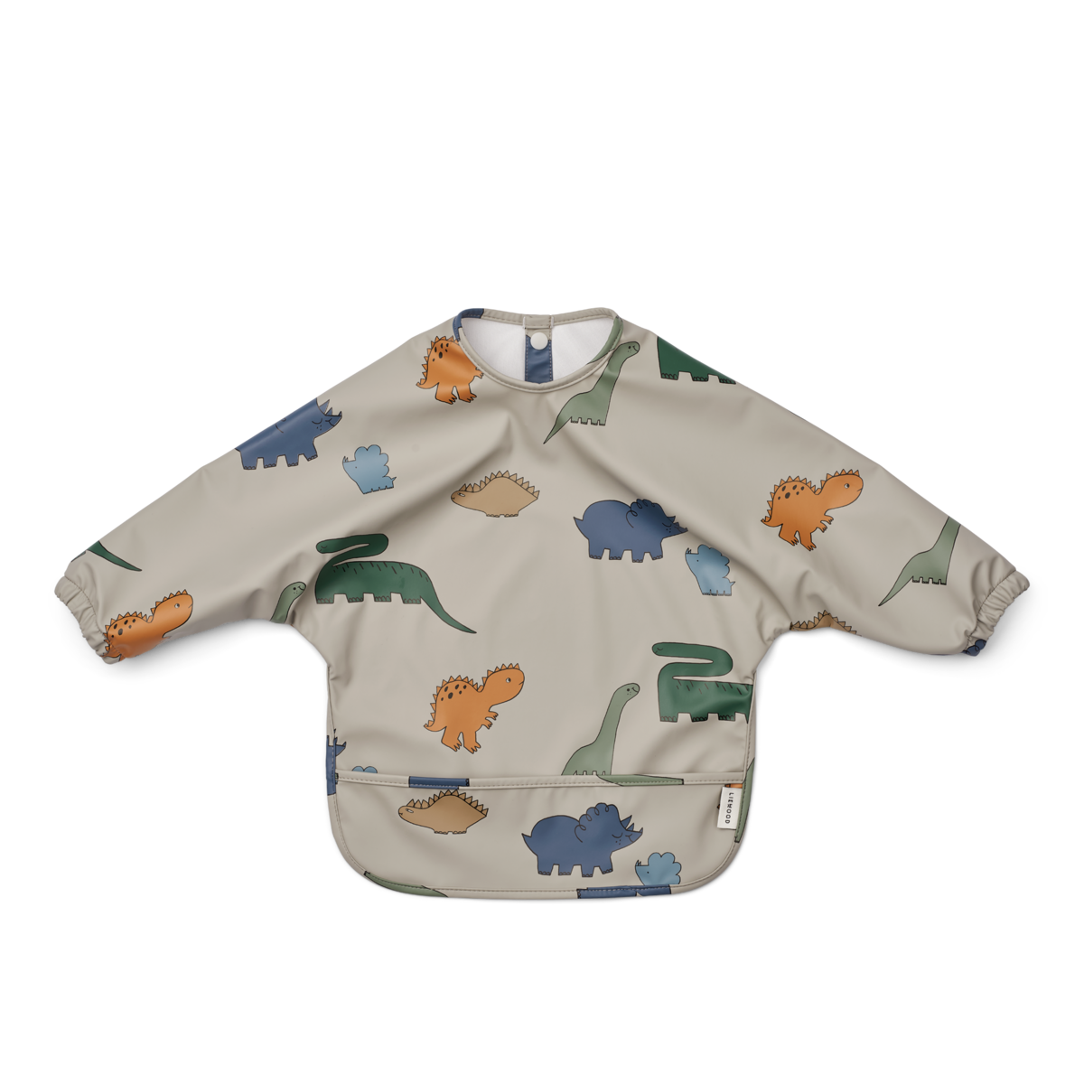 Merle Cape Bib - Dinosaurs / Mist