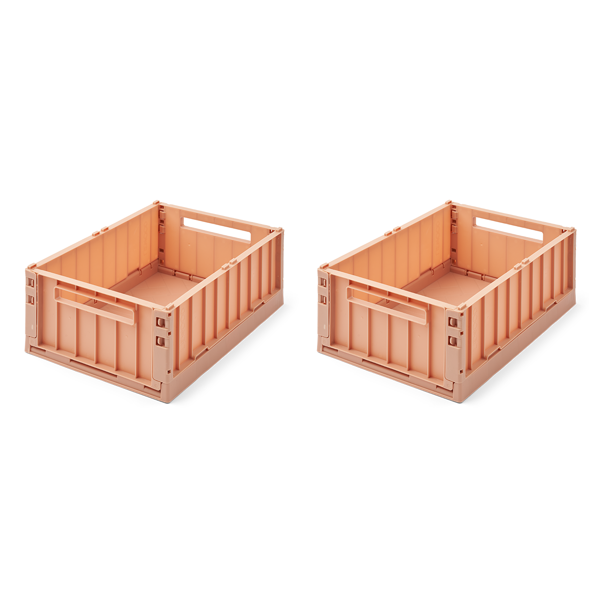 Weston Medium Storage Box 2-pack - Tuscany rose