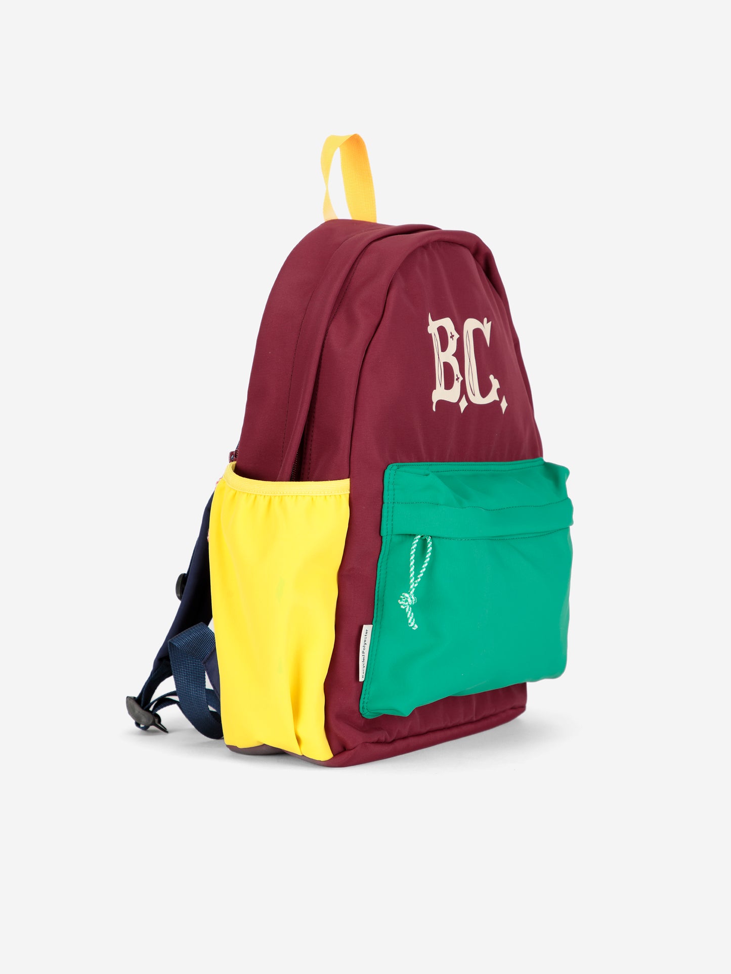 Vintage Color Block Backpack