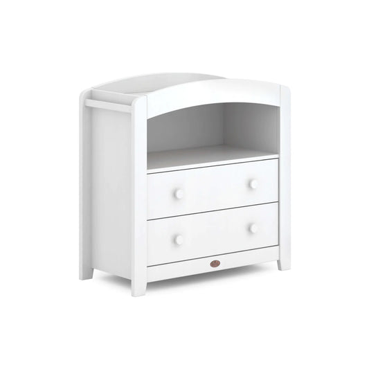 Curved 2 Drawer Chest Changer - White