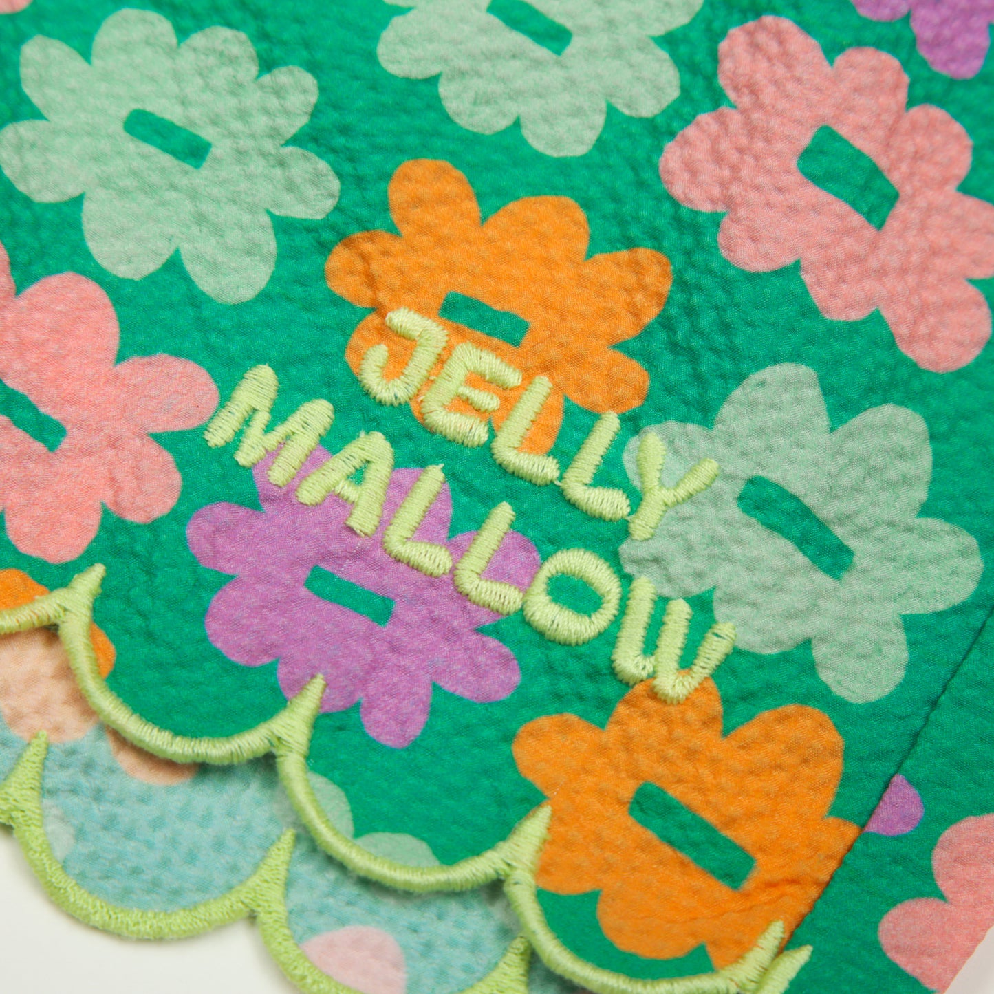 Flower Seersucker Shorts