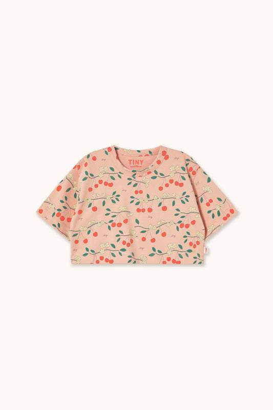 Cherry Trees Cropped Tee