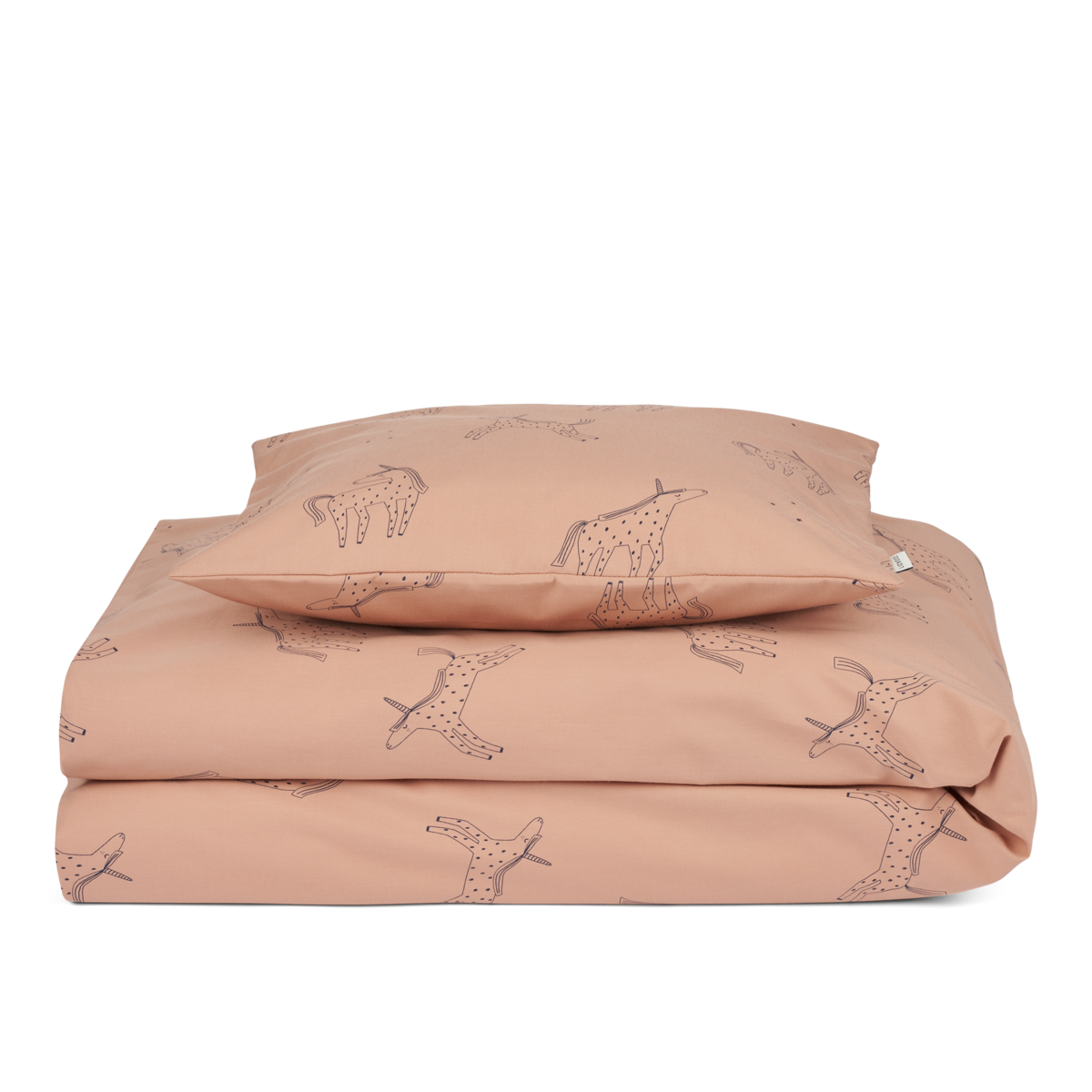 Ingeborg Junior Bedding - Unicorn / Pale tuscany