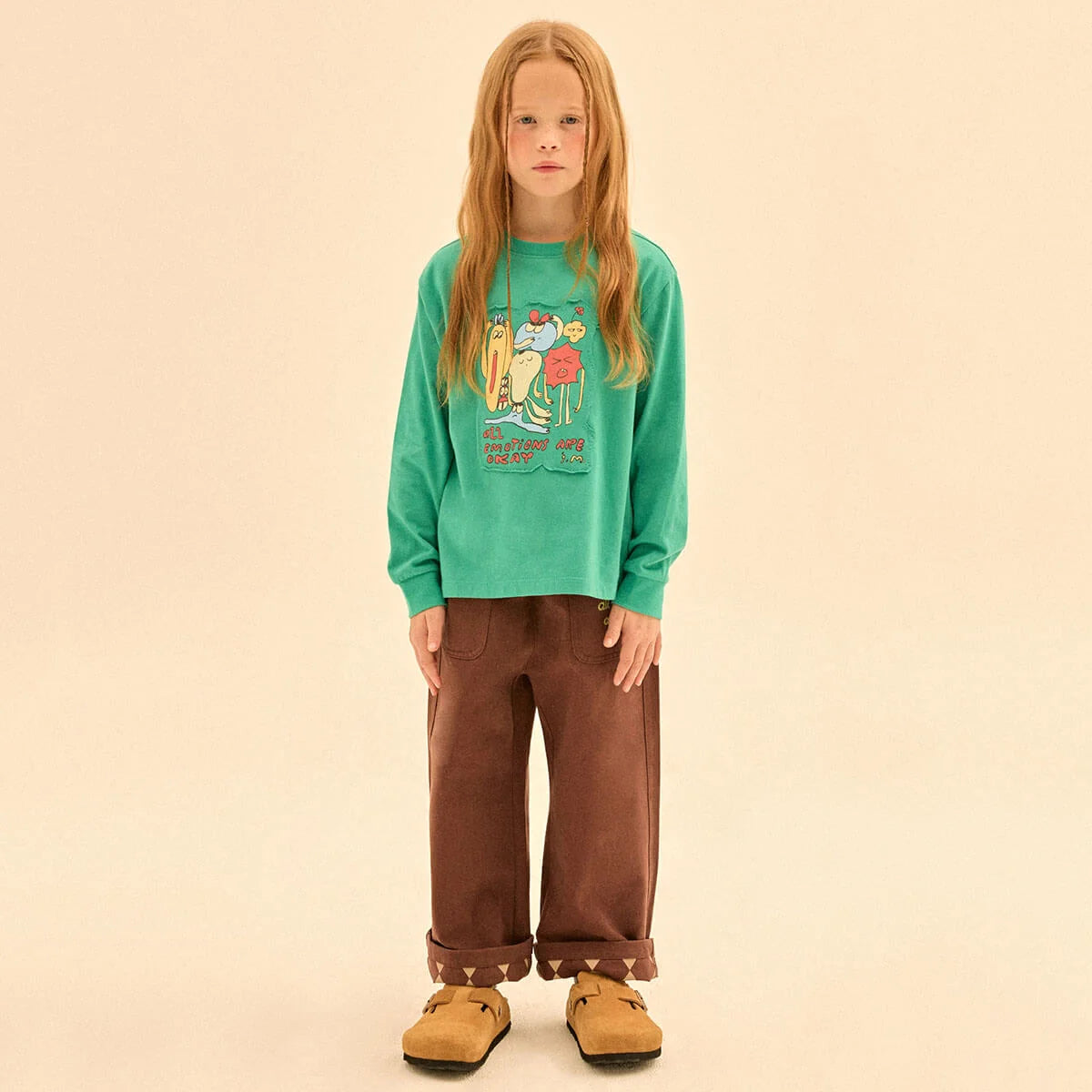 Emotion Turn-Up Point Woven Pants