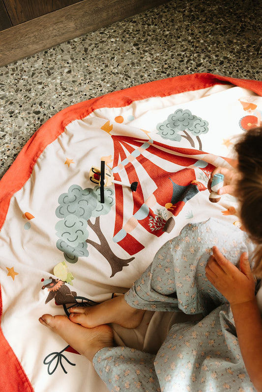 noomad: Playmat & Toy Bag - Circus
