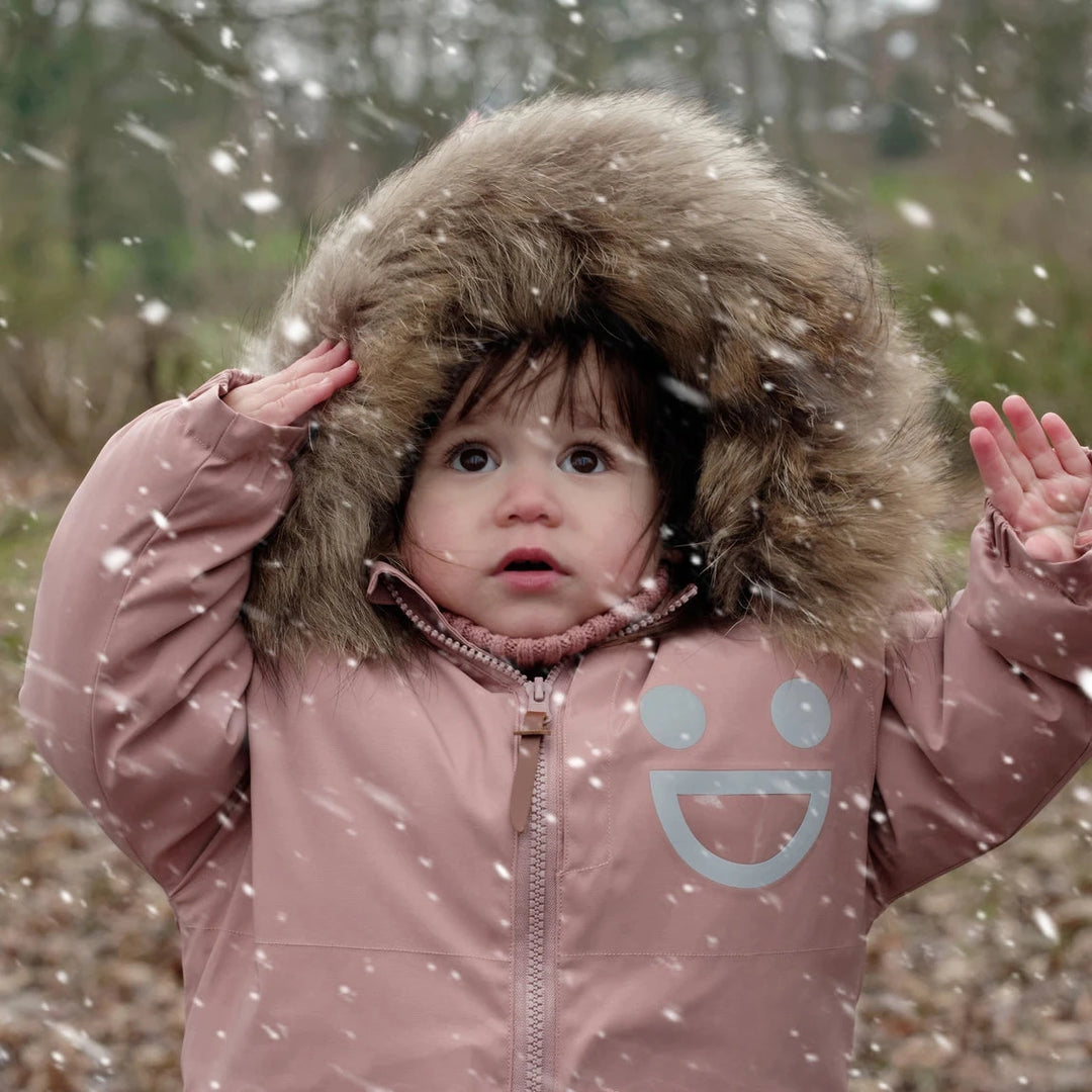 Wistiti Raincoat - Dusty Rose