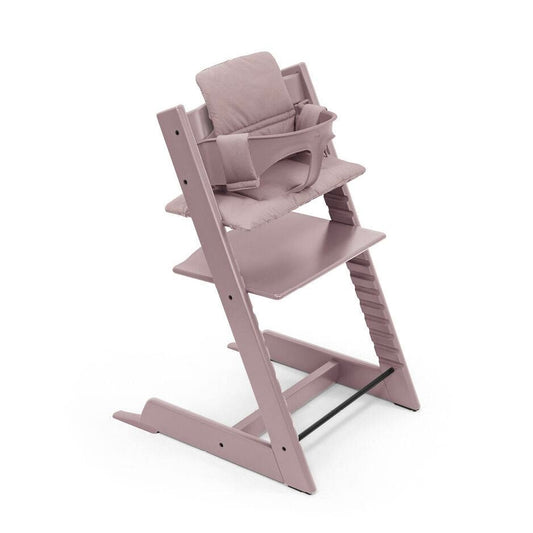 Stokke® Tripp Trapp® Chair & Baby Set & Cushion - Heather Mauve
