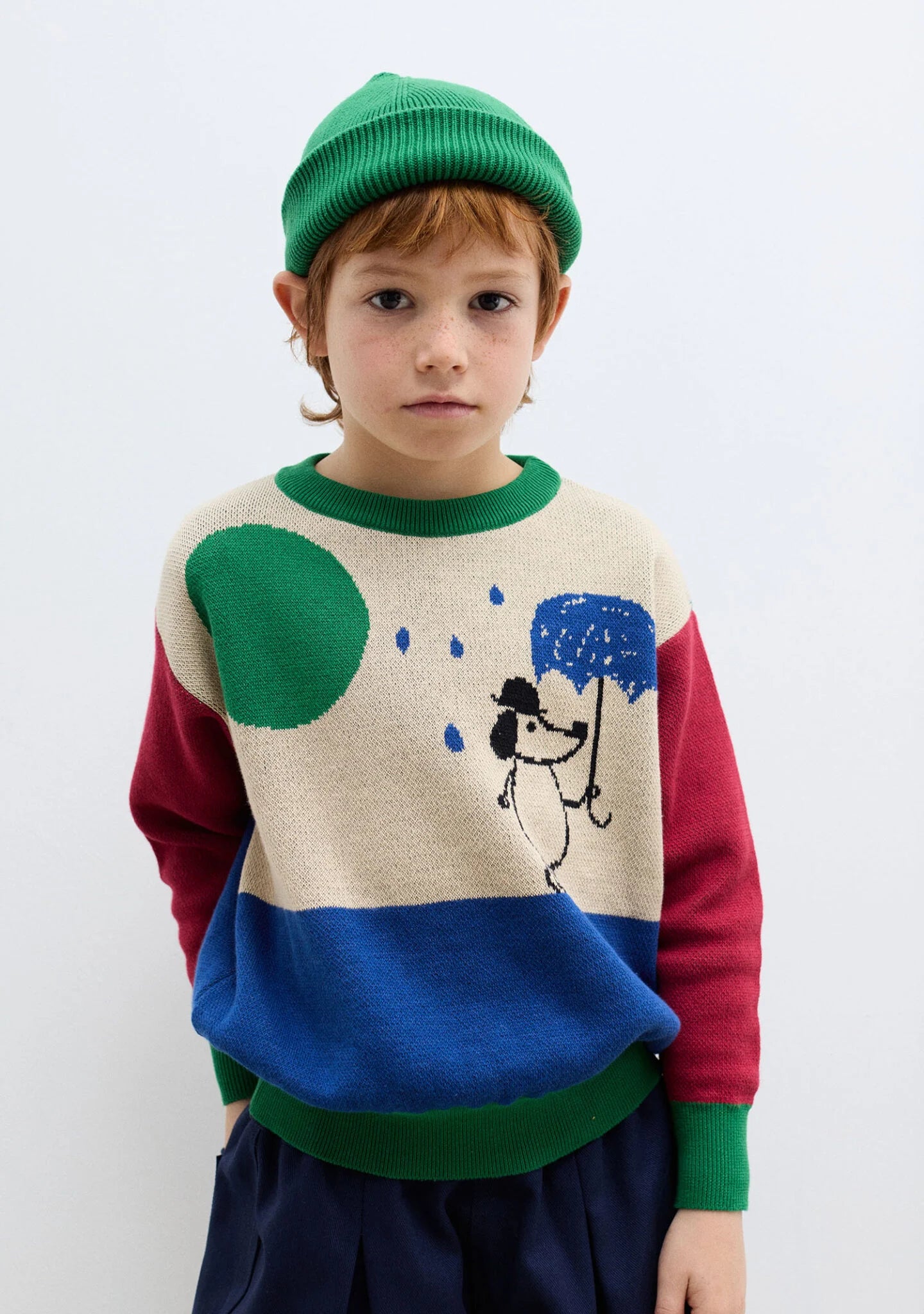 Rainy Dog Knit Sweater
