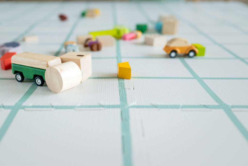 tiloo: Foam Puzzle Playmat & Storage Box - Hopscotch