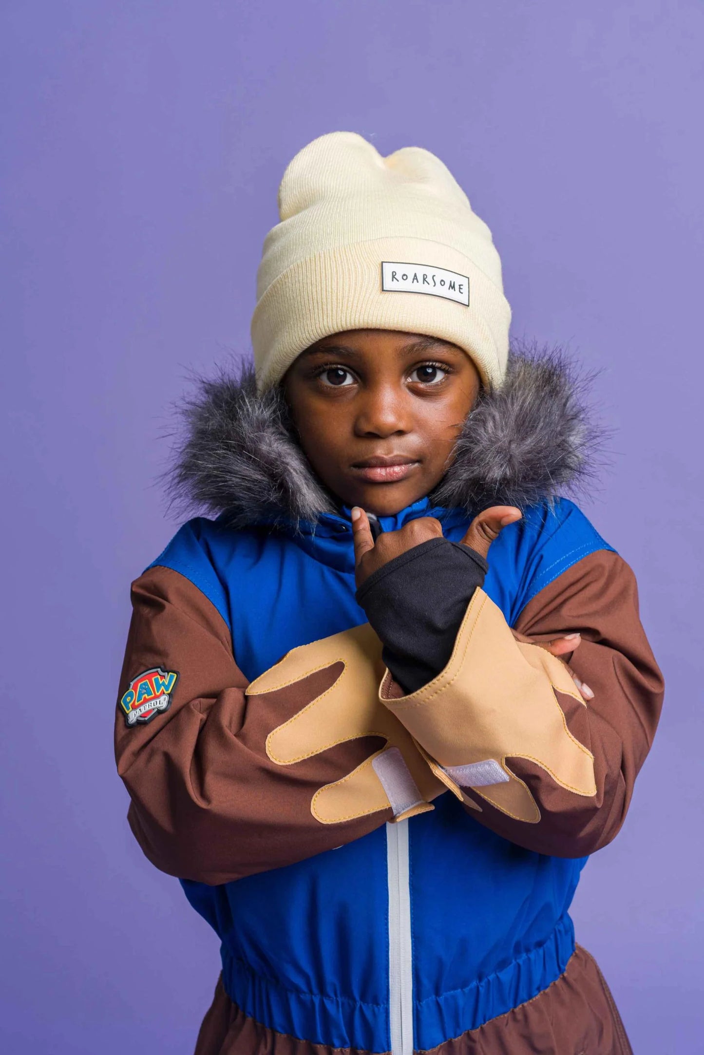 Winter Beanie - Double Cream