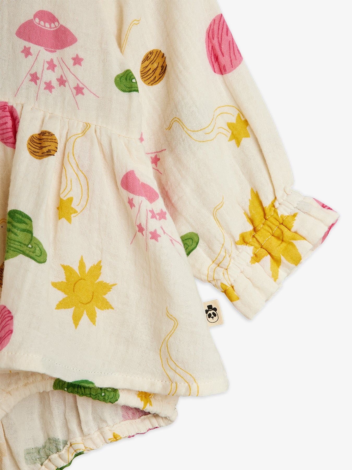 Space Muslin Baby Dress