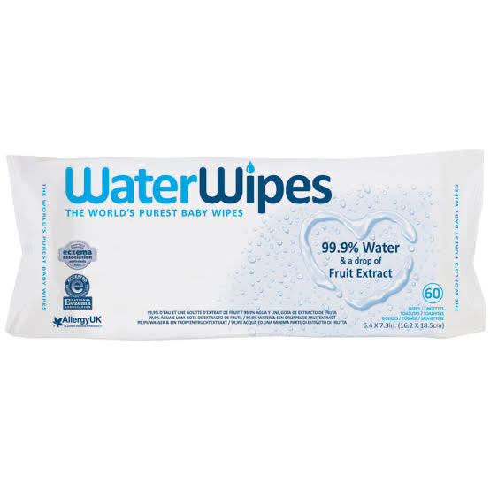 WaterWipes Box of 12 Packs of 60