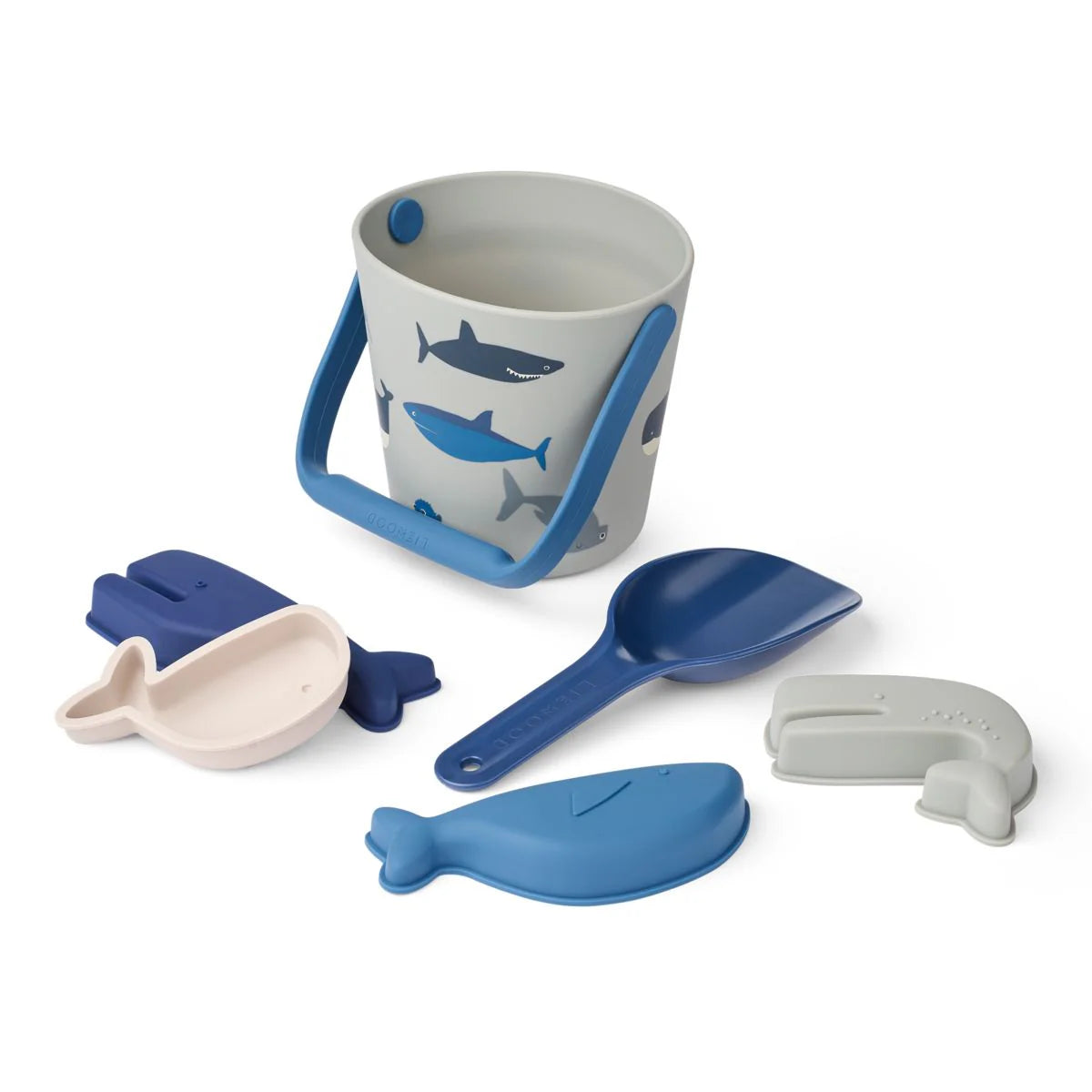 Gilma Beach Set - Shark / Dove Blue