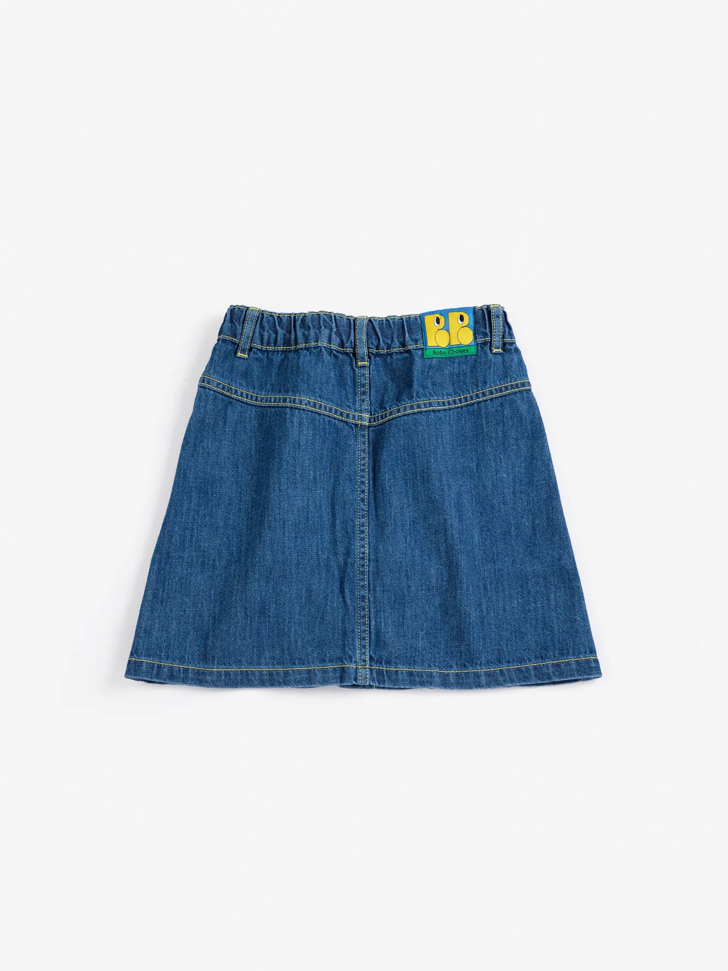 Booo Bo Choses Tag Denim Skirt