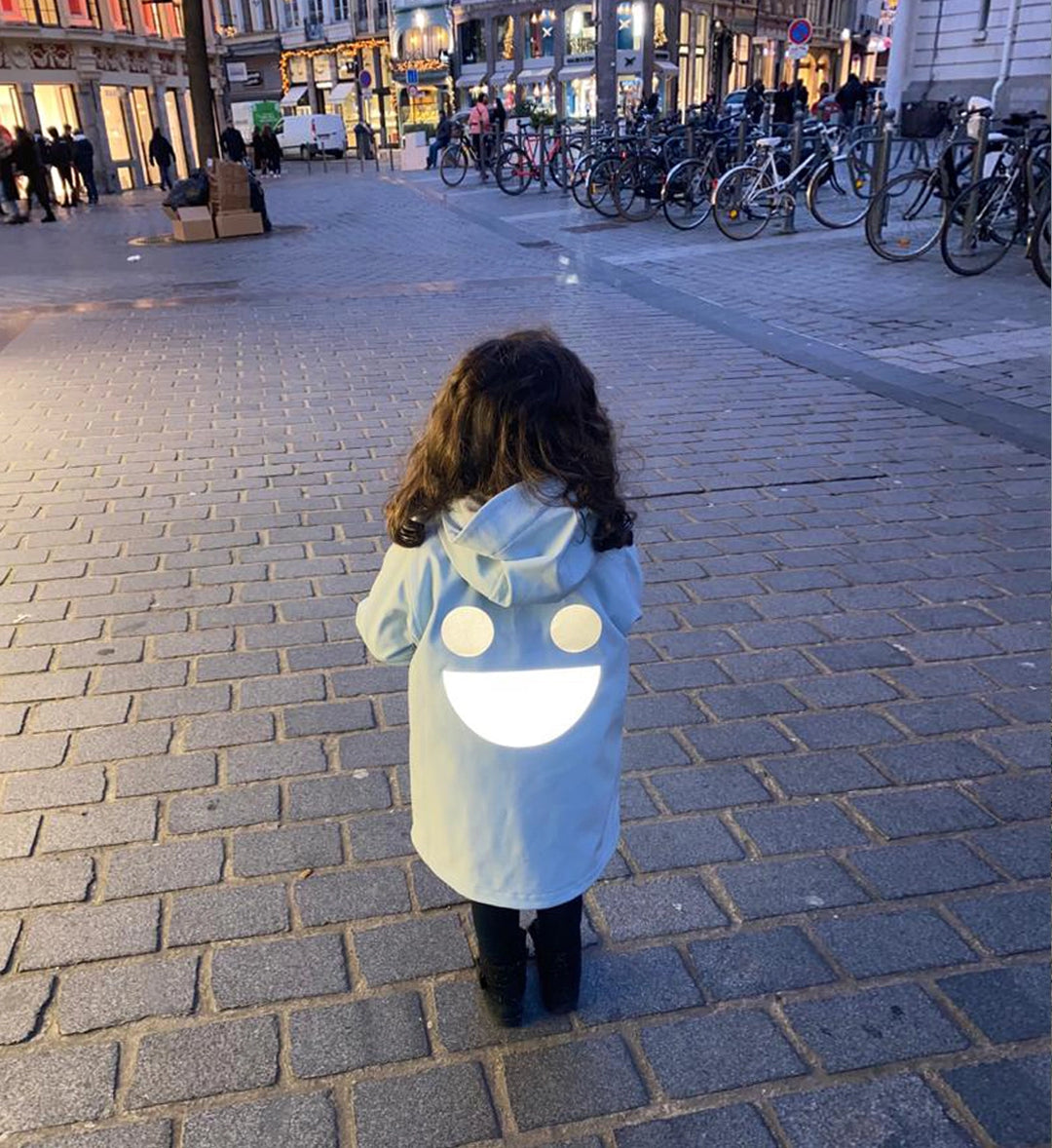 Wistiti Raincoat - Ice Blue