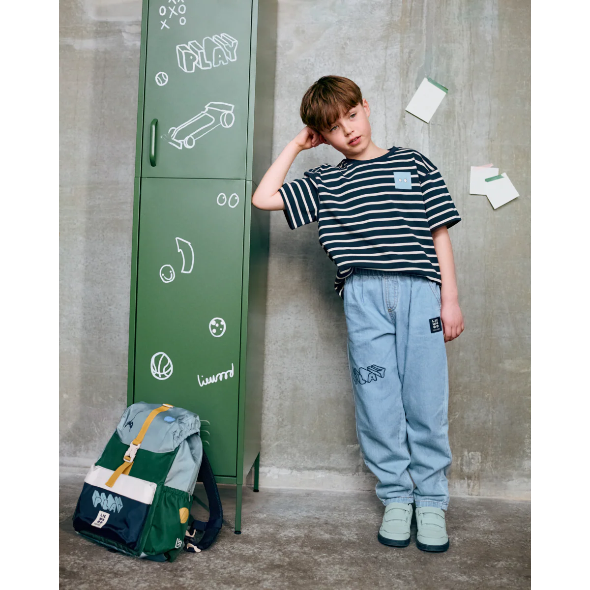 Johnny School Backpack - Play Multi Mix
