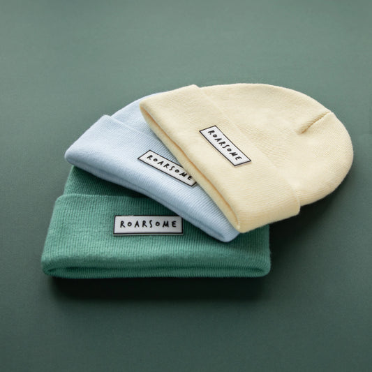 Winter Beanie - Double Cream