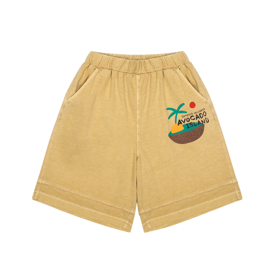 Avocado Island Shorts
