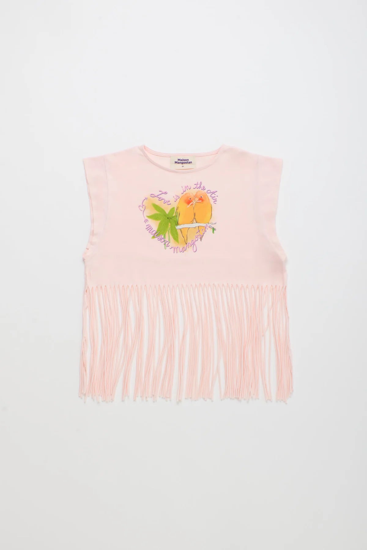 Birds Fringe Top