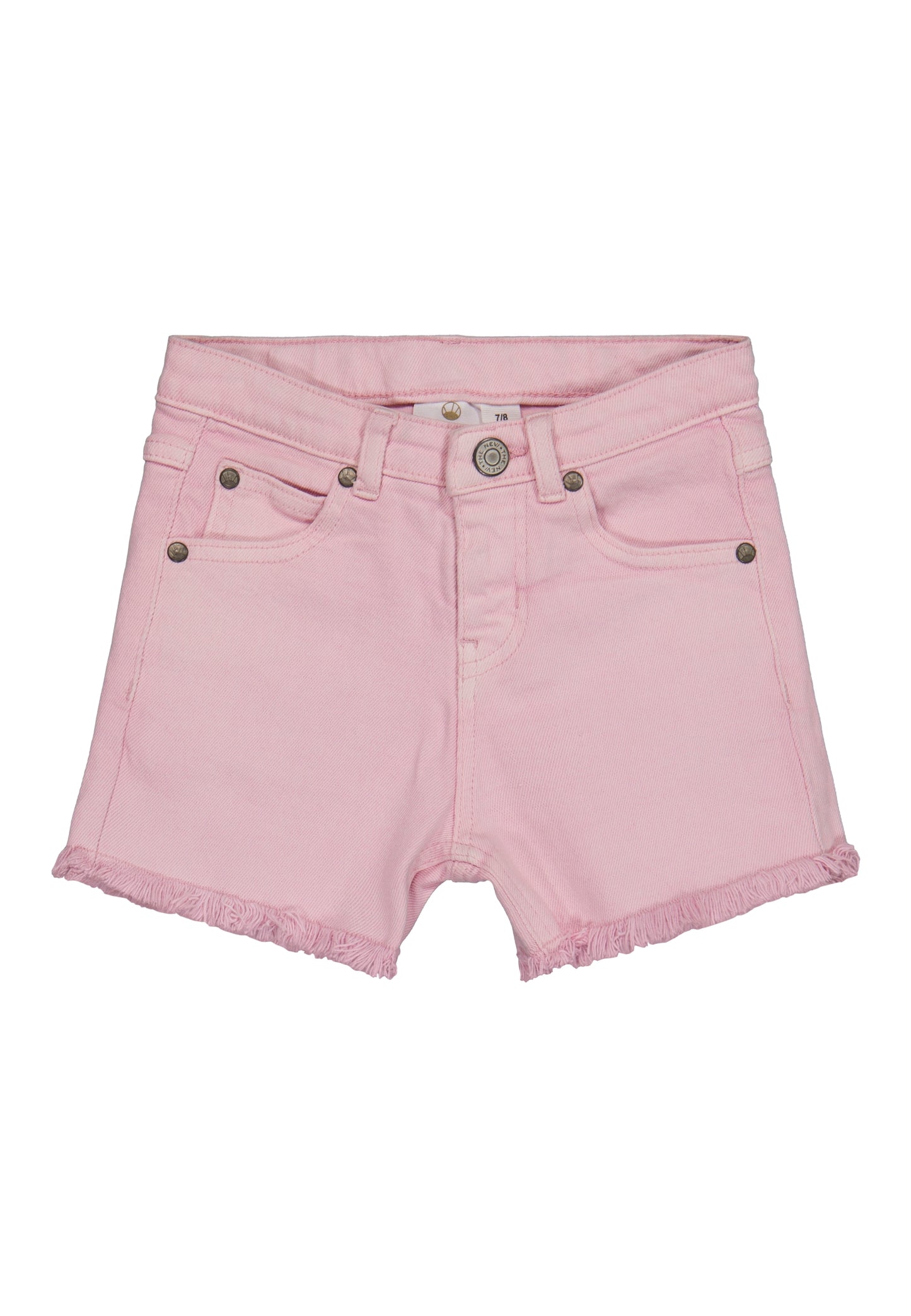 Pink Denim Shorts