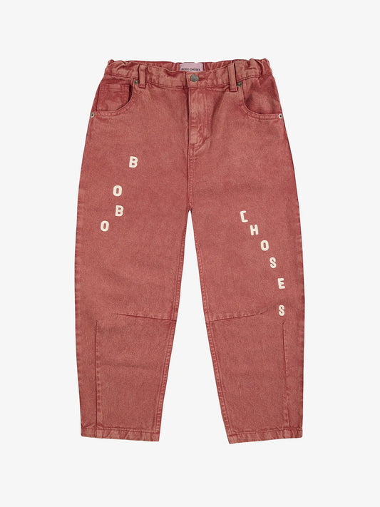 Denim Pants - Brown
