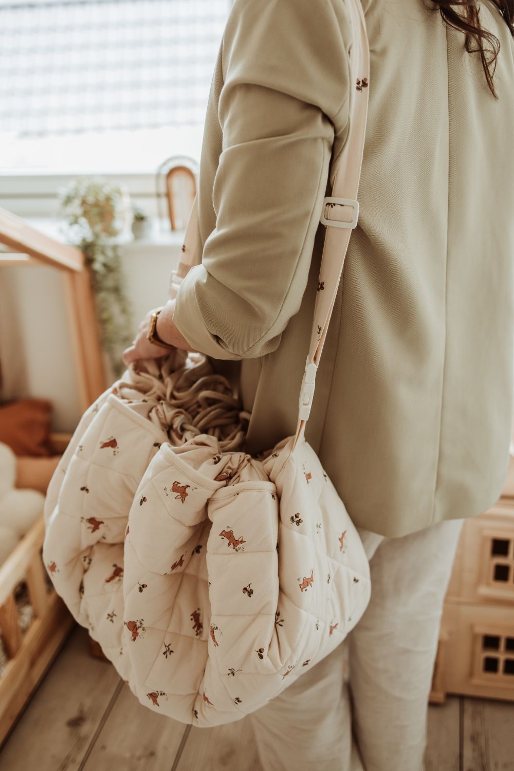noomad soft: Organic Babymat & Bag - Rabbit