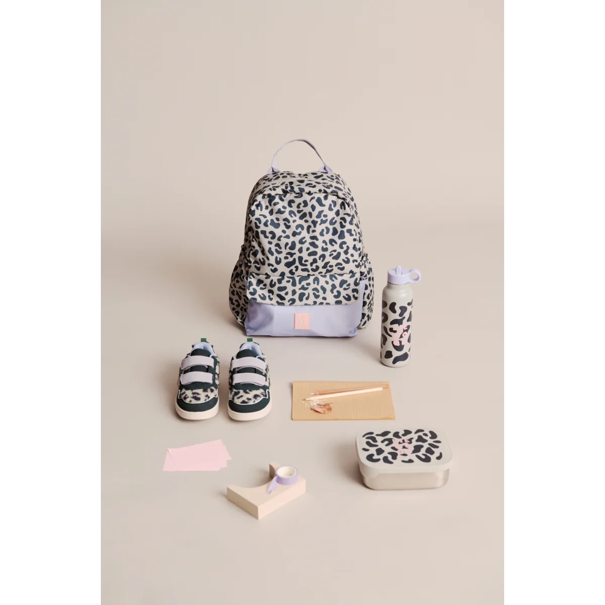 Lennon School Backpack - Mega Leo Mist Mix
