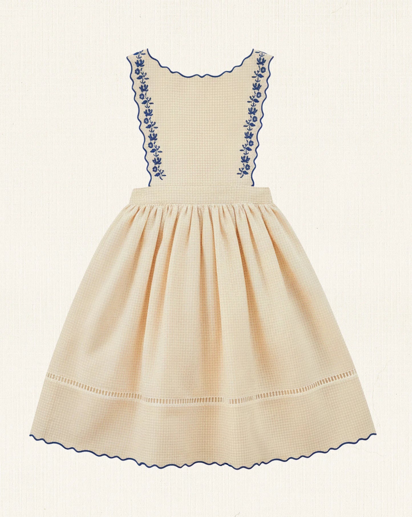 Teresa Dress - Vichy Yellow