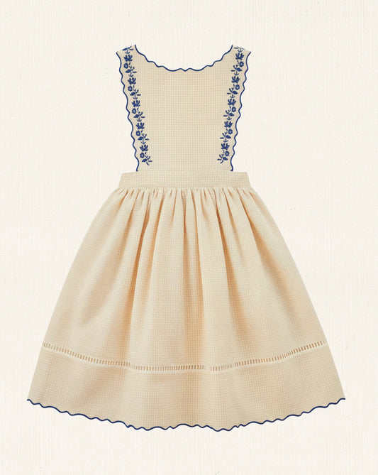 Teresa Dress - Vichy Yellow