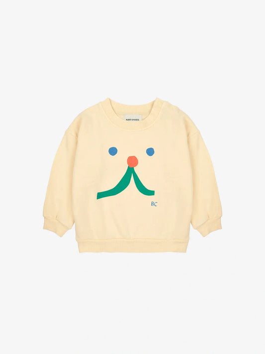 Funny Face Baby Sweater