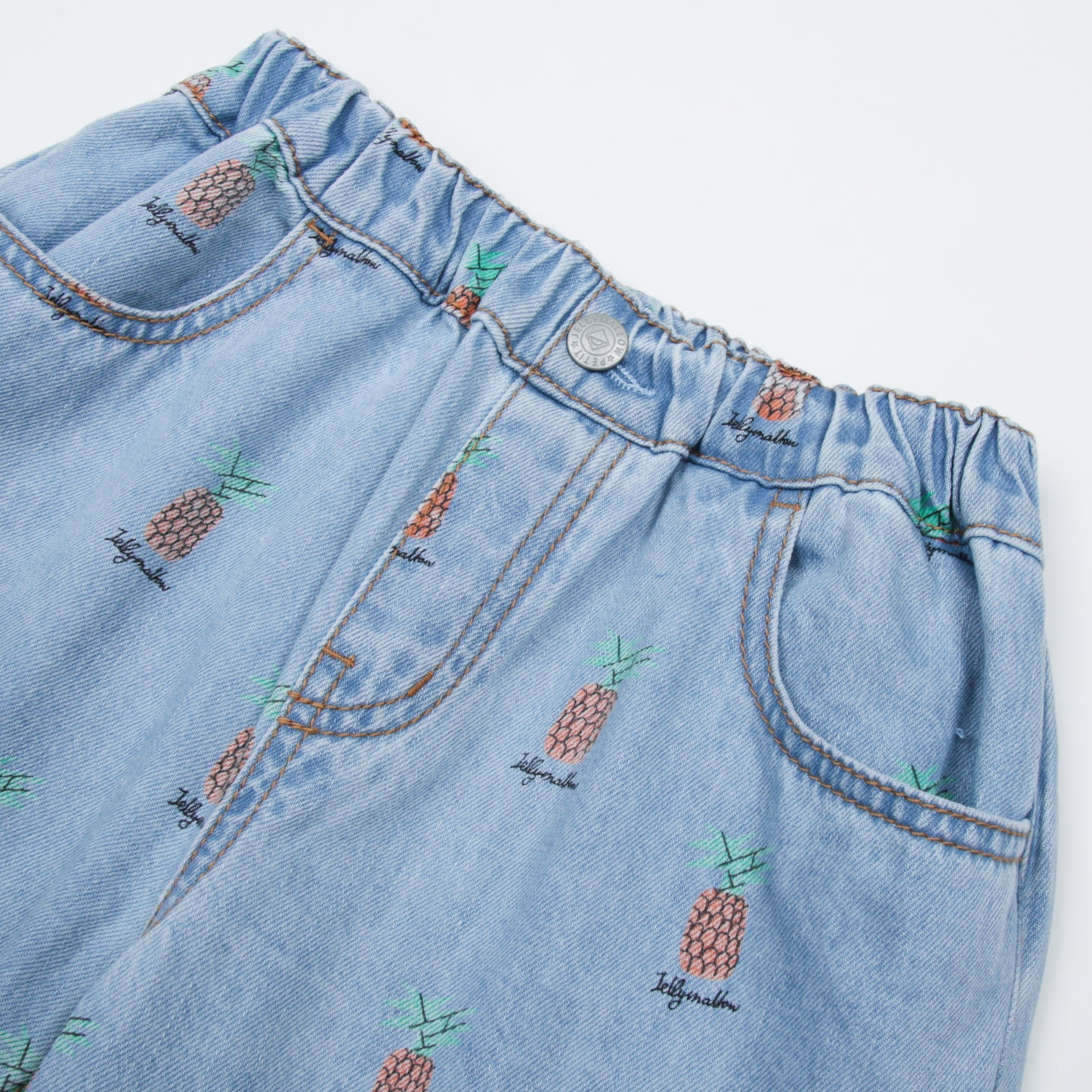 Pineapple Light Denim Pants