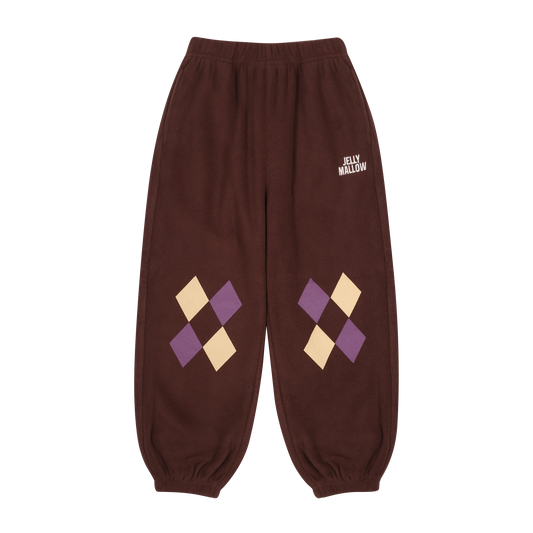 Argyle Fleece Aladdin Pants