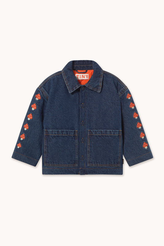 Mini Mushroom Embroidered Jacket