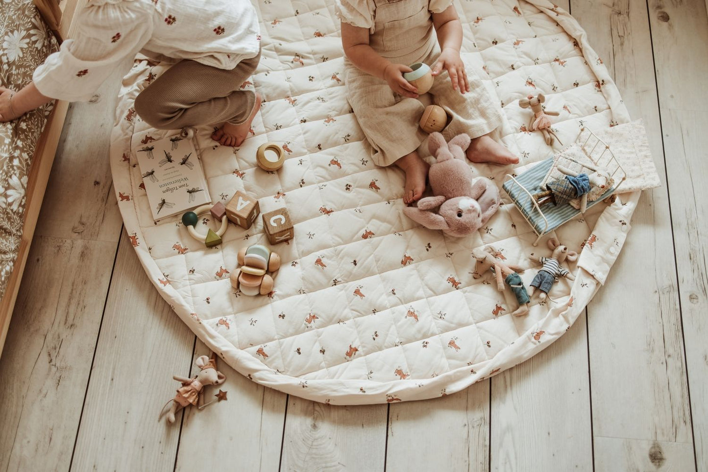 noomad soft: Organic Babymat & Bag - Rabbit