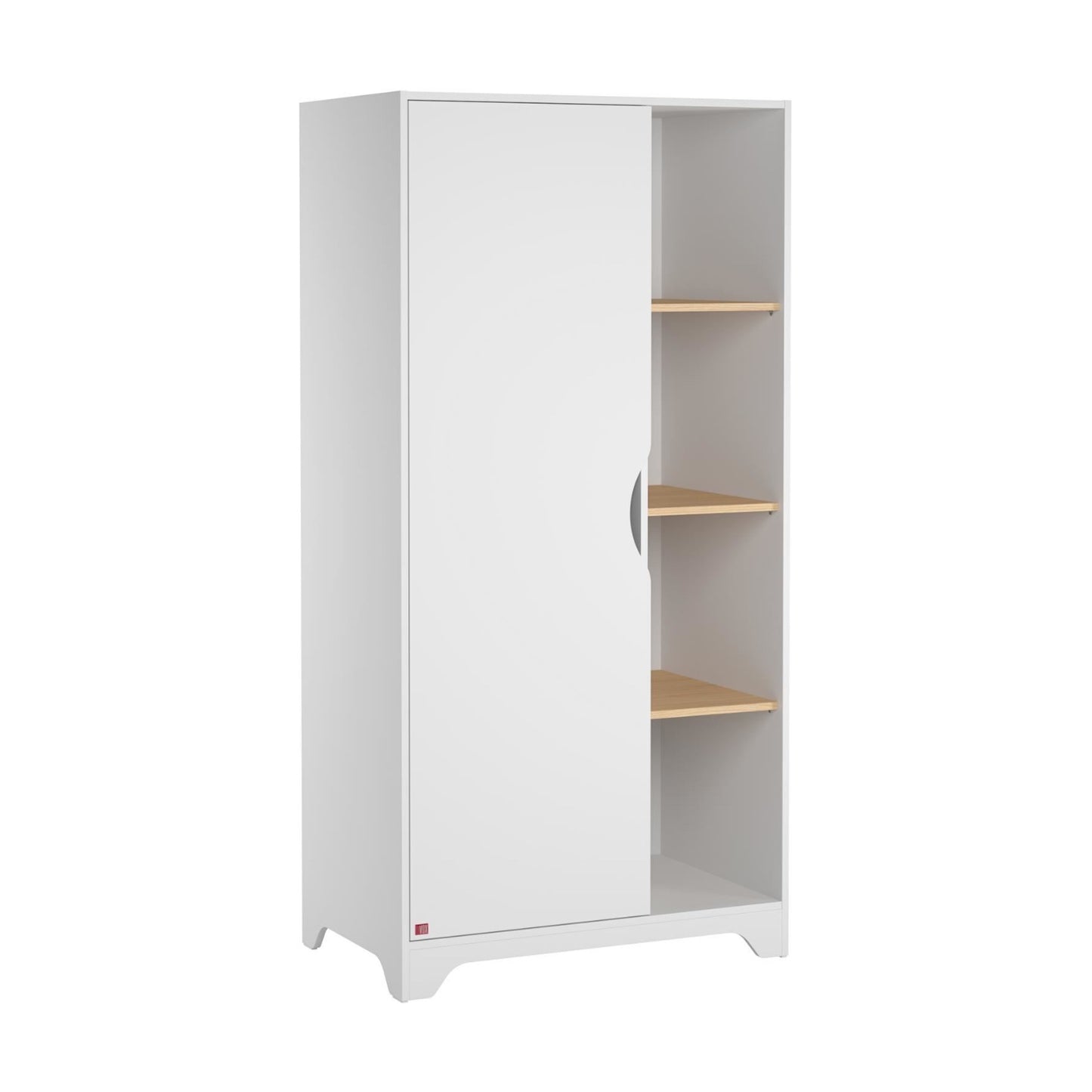 Leaf Wardrobe - White/Oak