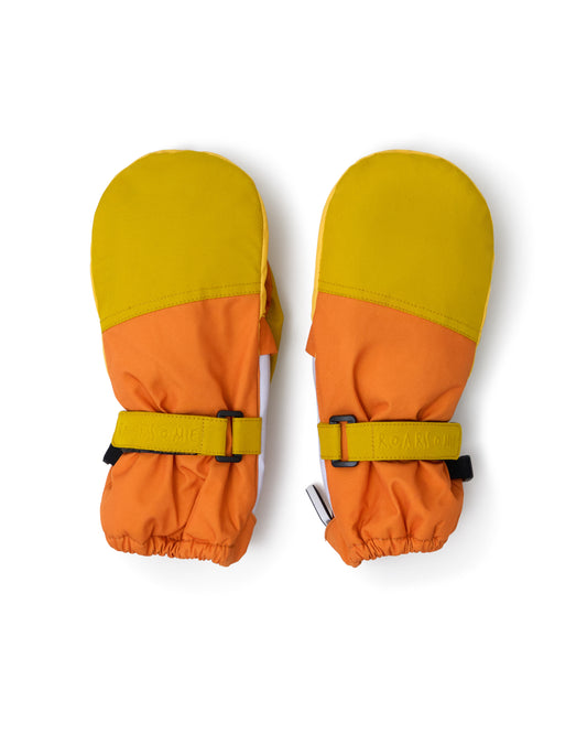 Ski Gloves - Yellow/Orange