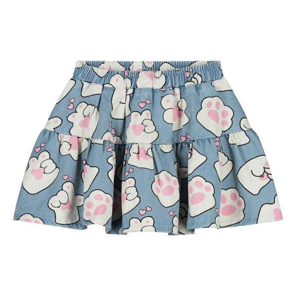 Fluffykins Denim Skirt