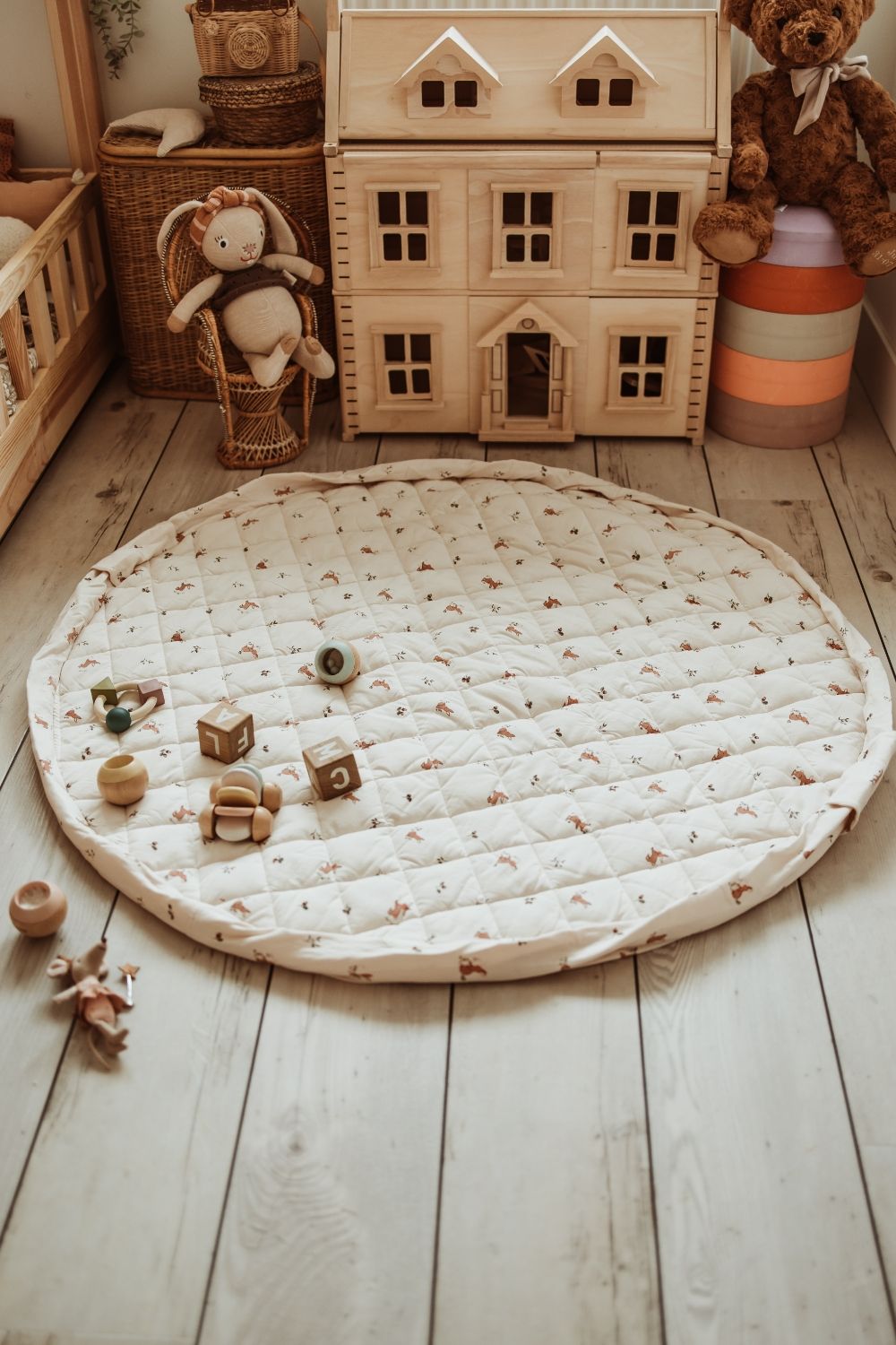 noomad soft: Organic Babymat & Bag - Rabbit