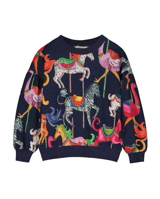 Carnival Print Sweater