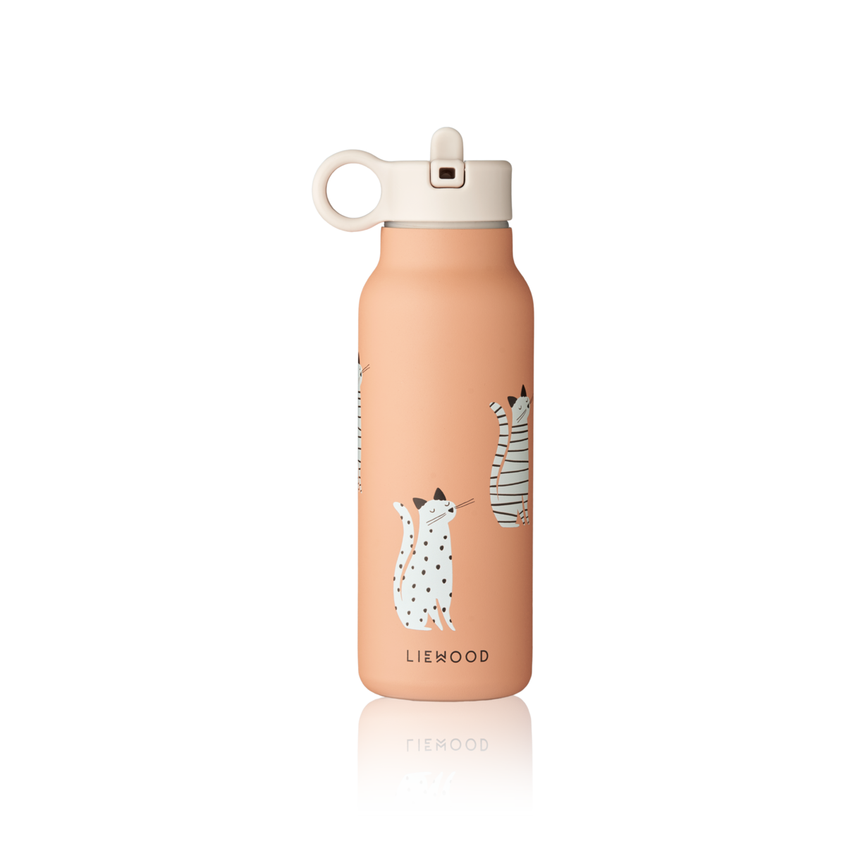 Falk Water Bottle 350ml - Cat / Tuscany rose