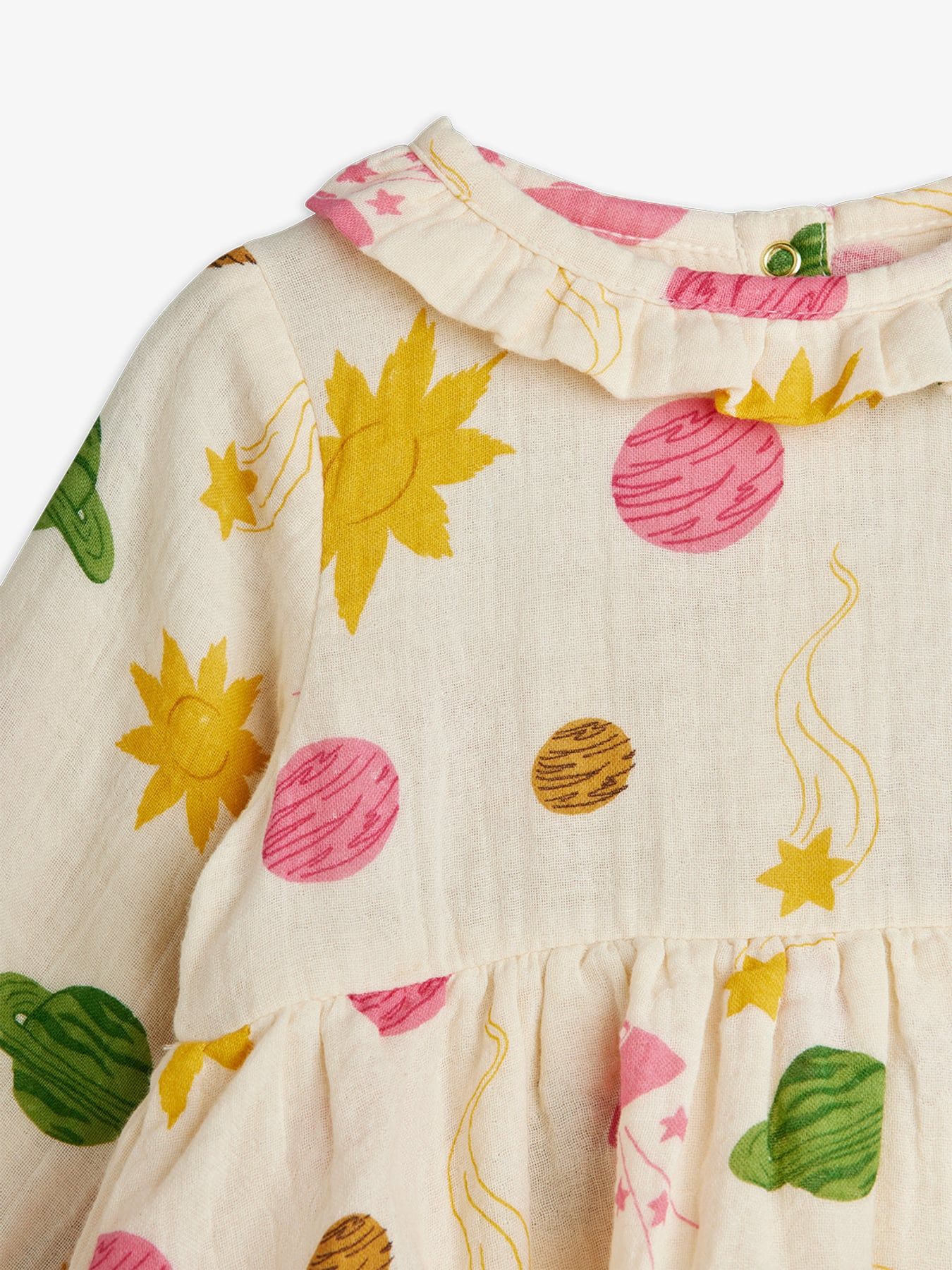 Space Muslin Baby Dress