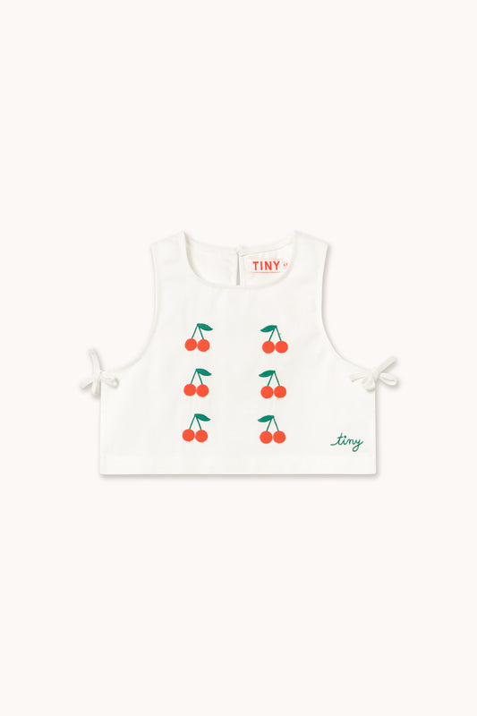 Mini Cherries Twill Top
